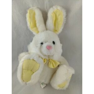 Proffitts White Rabbit Plush Bunny 9 Inch Healthtex Stuffed Animal Toy